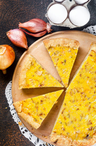 istock Traditional Homemade onion pie or quiche 1287448556