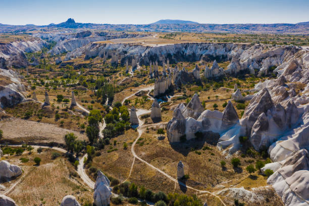 istock Mountain formations in Goreme National Park in Turkey 1287448807