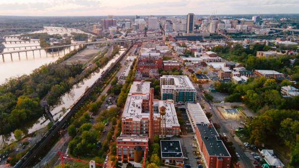 istock Aerial over Richmond, Virginia 1287450749