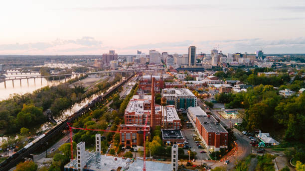istock Aerial over Richmond, Virginia 1287450757