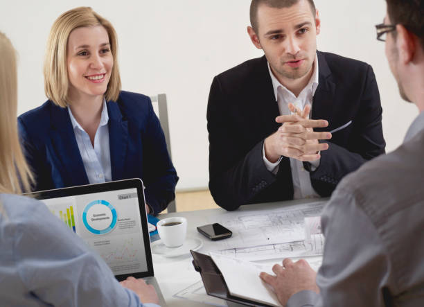 istock Business people in meeting 1287450816