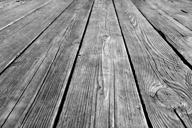 Gray color wooden terrace floor pattern. Background and surface for design.