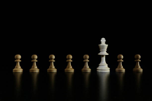 istock not like everyone else in chess concept. 1287455034