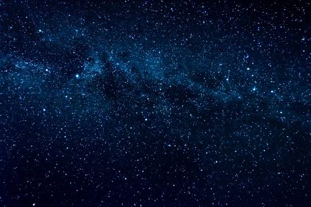 klar natthimmel med vintergatan och enorm mängd stjärnor. - starry sky bildbanksfoton och bilder
