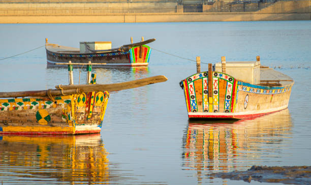 View of boats in the Indus River View of boats in the Indus River

Beautiful view of Indus Herd from Jamshoro Al-Manzar Sindh Pakistan developing 8 stock pictures, royalty-free photos & images
