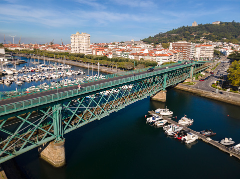 Iron Bridge in Viana do Castelo, Portugal