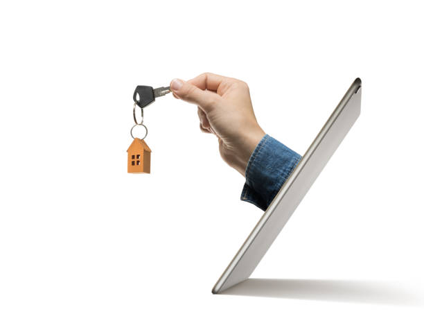 Concept of modern technologies in real estate industry.