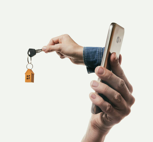 istock Concept of modern technologies in real estate industry. 1287467850
