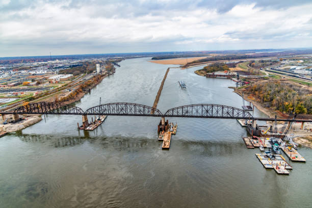 istock Trestle Over the Mississippi 1287469964
