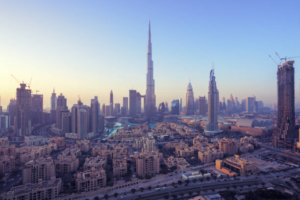 istock Dubai skyline, United Arab Emirates 1287475353
