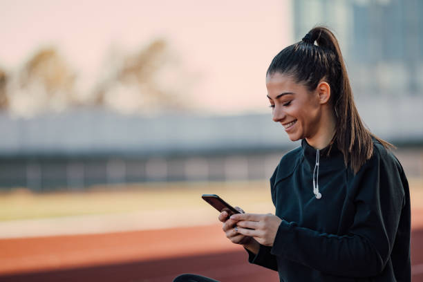 istock Girl sitting down, chatting with someone. 1287478151