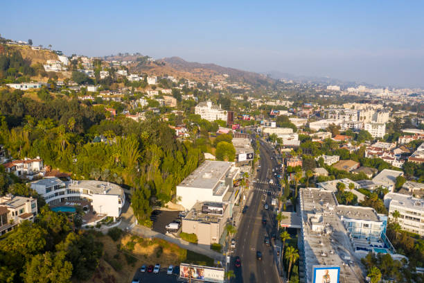 istock Aerial image of West Hollywood 1287490222