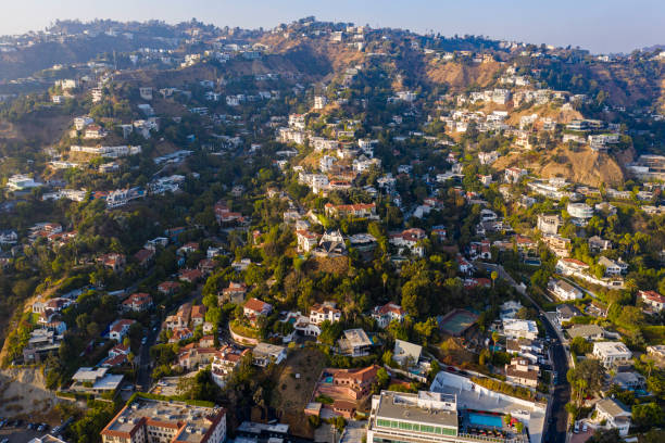 istock Aerial Image of West Hollywood Hills 1287491810