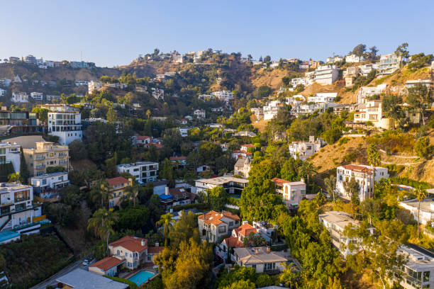 istock Aerial Image of West Hollywood Hills 1287492446