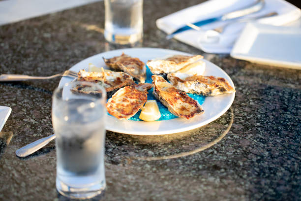 istock Fine Dining Restaurant Food Late evening Sunlight 1287496211