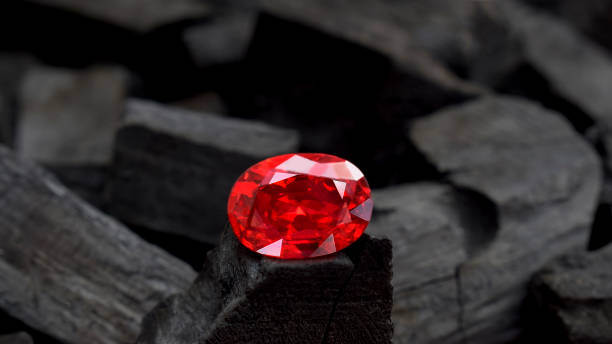 istock ruby Is red gem Beautiful by nature For making expensive jewelry 1287501414