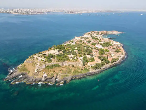 Gorée Island(15th-19th Century Atlantic Slave Trade)located in Dakar, Senegal.