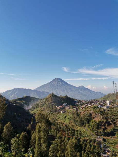 istock Mount of sindoro dieng 1287511534