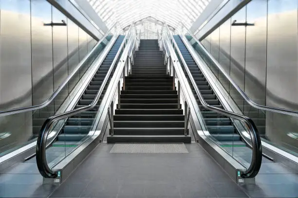 Escalators at Berlin Central Station