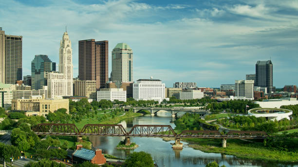 istock Riverside Parks in Columbus, Ohio - Aerial 1287523978