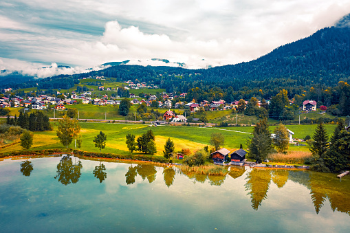 View on Gmunden, Austria