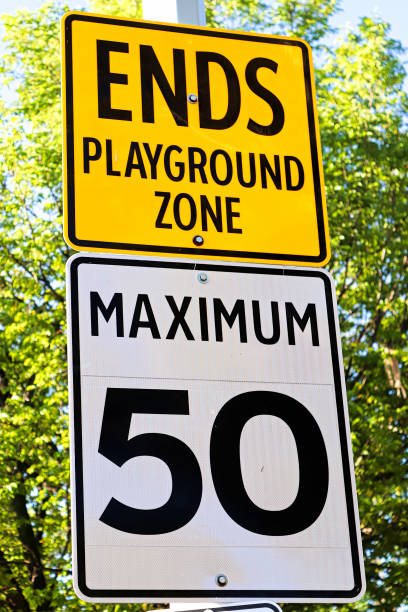 istock An End Playground with a Maximum speed sign 1287531807