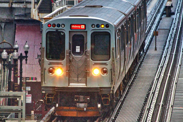 istock This is Chicago - Chicago Metro Loop Line heading towards to Chicago Midway International Airport (MDW) 1287539840