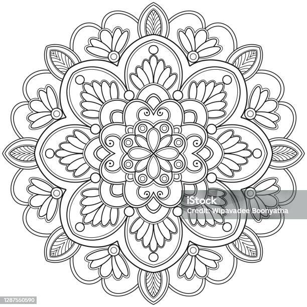 Adult Coloring Book Design With Markers Stock Photo - Download Image Now -  Adult, Art, Art And Craft - iStock
