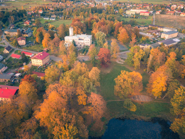 istock Panorama of Myslakowice 1287553213