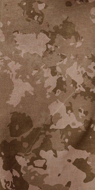 istock Camouflage cloth texture. Abstract background and texture for design. 1287561779