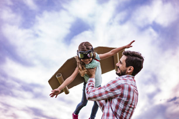 istock Look at me, I'm an airplane! 1287568274