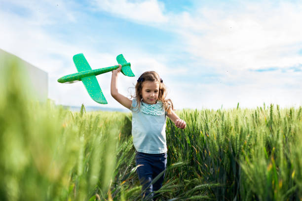 istock Look at me, I'm an airplane! 1287569884