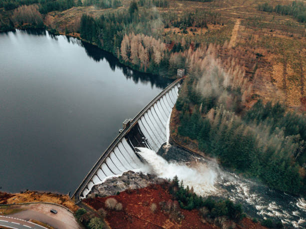 dam in scotland dam in scotland Galloway Hills stock pictures, royalty-free photos & images