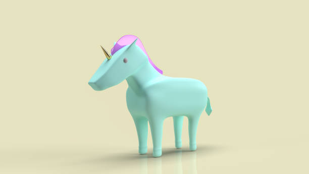 istock The blue unicorn for symbol startup business 3d rendering 1287585756