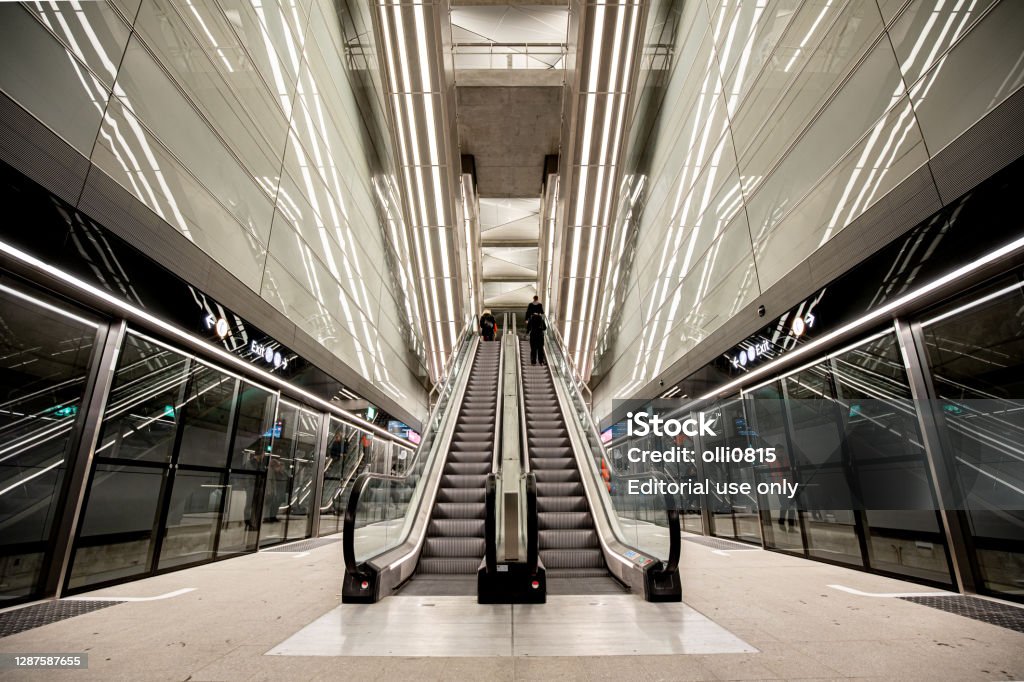 Copenhagen Metro Station Stock Photo - Download Image Now - Architecture,  Building Feature, Built Structure - iStock
