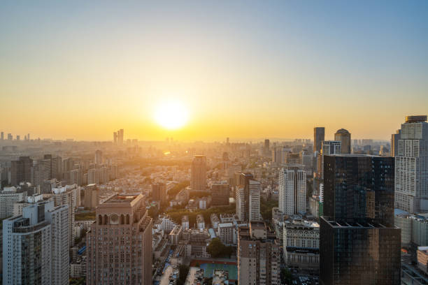 istock At night, panoramic view of Nanjing, China 1287591732