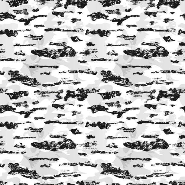 Birch bark texture seamless pattern Birch bark texture seamless pattern.Monochrome realistic print.Infinitely repeating flora elements.Vector illustration. birch bark background stock illustrations
