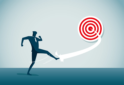 Target Shooting Expression Target Shooting Stock Illustration - Download Image Now - Abstract ...