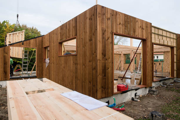 istock construction of a wooden house 1287596893