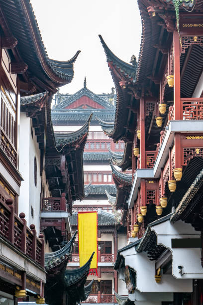 istock Chinese style ancient architecture landscape 1287598987