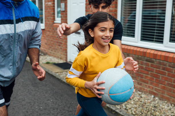istock Keeping Fit As A Family 1287615436