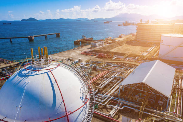 istock Storage tank petrochemical plant 1287618531