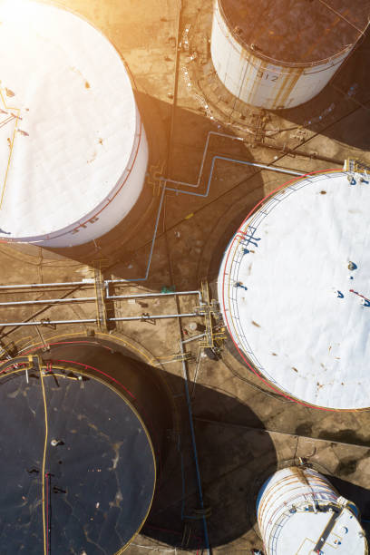 istock Storage tank petrochemical plant 1287618599