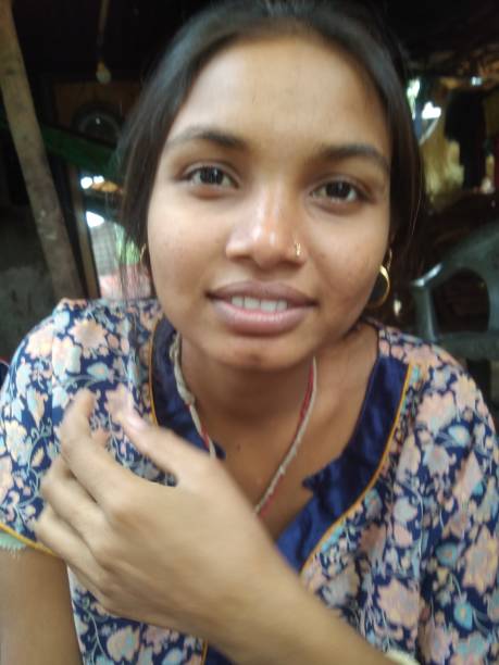 Indian poor village female