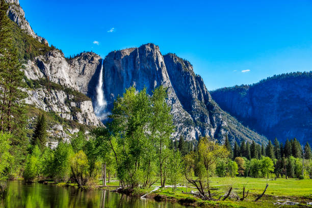istock Yosemite Falls from Yosemite Valley 1287622128