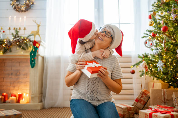 istock family celebrating Christmas 1287623817