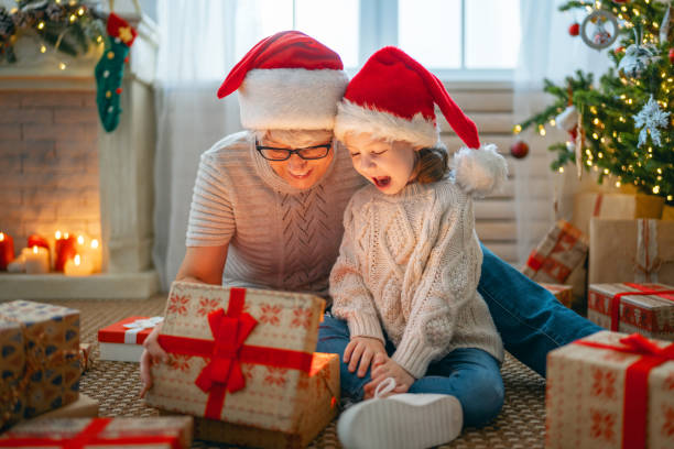 istock family celebrating Christmas 1287623875