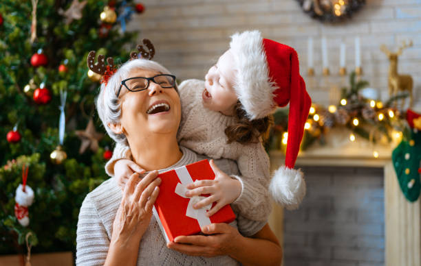 istock family celebrating Christmas 1287623877