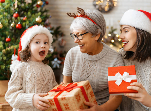 istock family celebrating Christmas 1287623917
