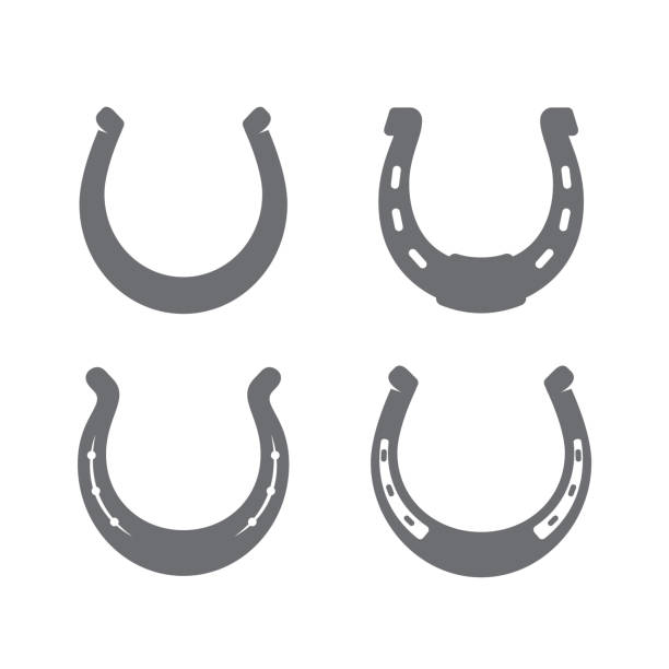 s.o.o.a. - horseshoe stock illustrations
